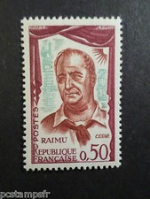 FRANCE - 1961, timbre 1304, RAIMU, COMEDIENS, CESAR, neuf**, CELEBRITY, MNH
