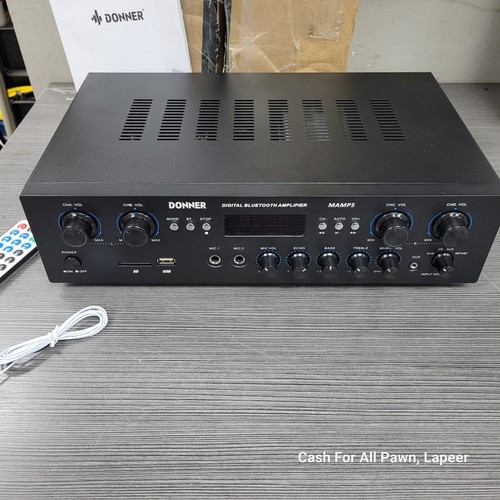 🔊 Donner MAMP5 Bluetooth HiFi 4 Channel Power Amplifier Receiver 440W Amp READ! - Picture 2 of 4