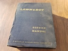 Vintage Lawn Boy Service Manual /M Series 1970's 1980's WOW LOOK!