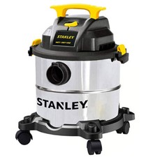 NEW STANLEY Wet/Dry Vacuum Stainless Steel Tank 5 Gallon 4HP Home Shop Jobsite