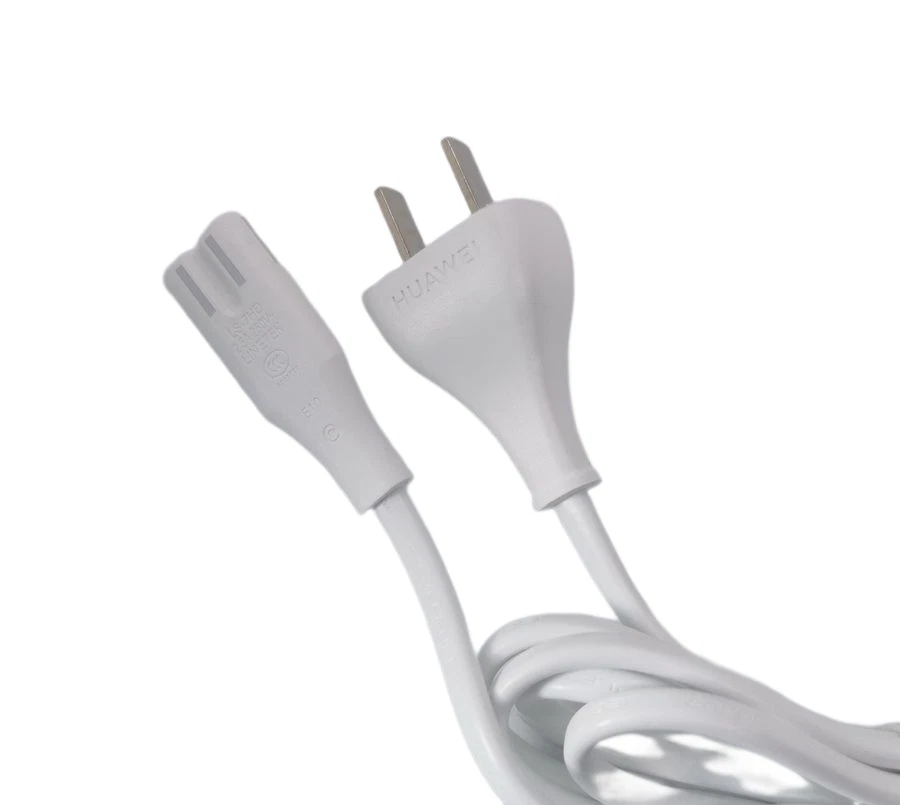 4Ft/1.2M White 2-prong AC Power Cord For Apple TV Mac Mini A1993 Time Capsule - Image 4 of 4