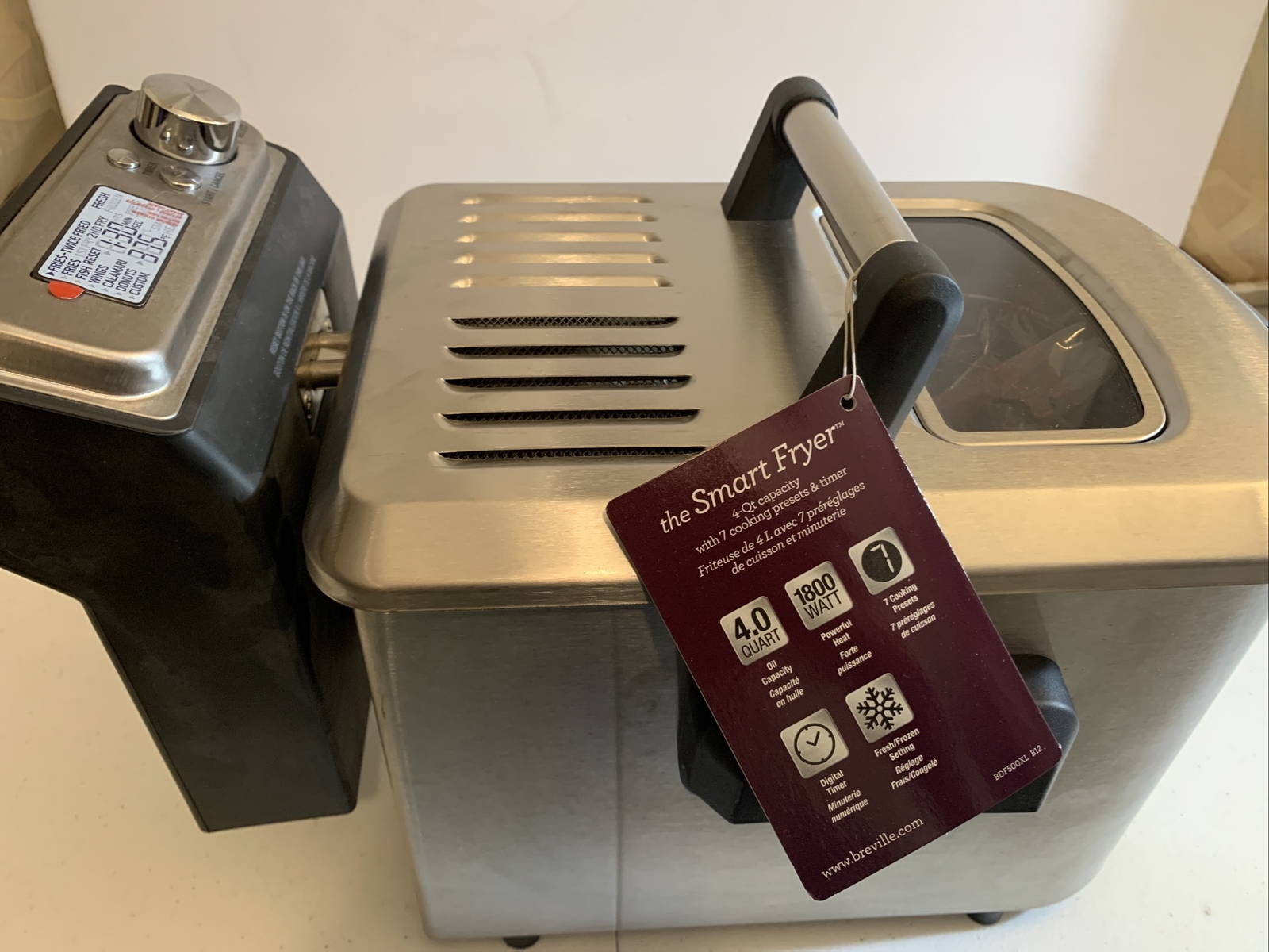 Breville BDF500XL Smart Fryer, Brushed Stainless Steel eBay