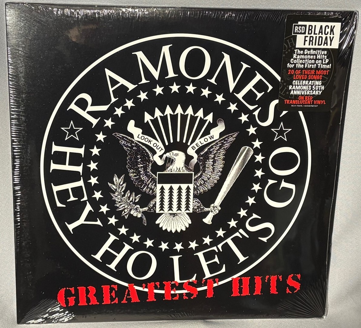 LP THE RAMONES Greatest Hits (RED VINYL RSD BF 2024) NEW MNT