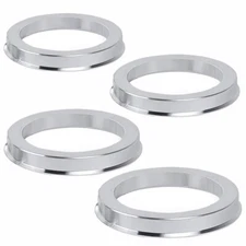 4x Aluminium 66,6-57,1 Metal Spigot Rings Alloy Wheel Hub centric 66.6 to 57.1mm