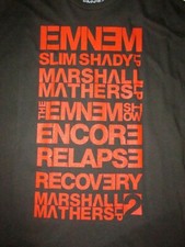 Eminem Shady Records Limited Edition T Shirt Sz 3XL Slim Marshall Mathers Rap