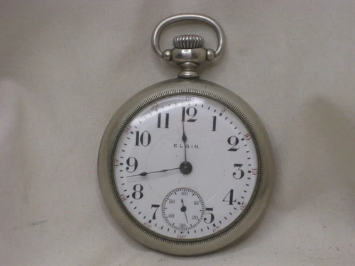 parts / repair antique ELGIN pocketwatch pocket watch 15 Jewels 24116344