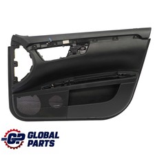 Mercedes-Benz S-Class W221 Front Right O/S Door Card Trim Panel Black Leather