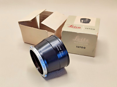 Leica IUFOO EARLY Type Lens Hood by Ernst LEITZ Wetzlar for 9-13.5cm / 90-135mm