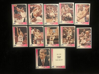 1991-92 ProCards CBA TULSA ZONE singles - choose from list