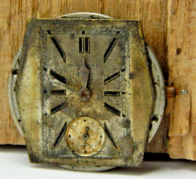 Vintage 1934 Waltham 17 jewel 567 model 1898 Ruby 6/0s watch