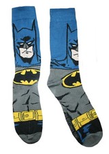 Batman Mens' Socks Crew Dark Knight 1 Pair NWT
