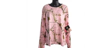 Lady Bell Realtree Pink Camouflage Ladies Long Sleeve Shirt