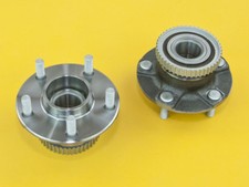 Front Wheel ABS 5-Lug Conversion Hub 4x114.3-5x114.3 For Silvia 95-98 S14 240SX