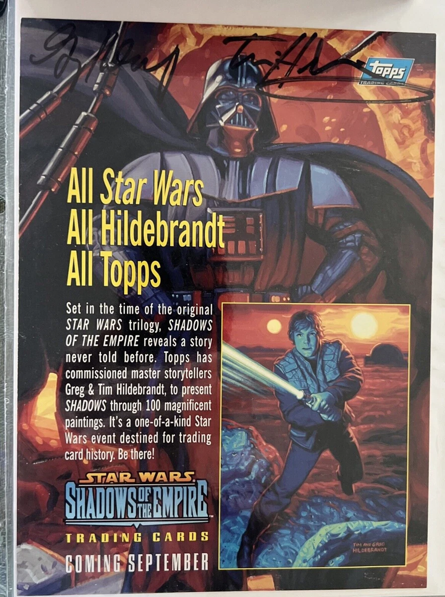 Star Wars Topps Star Wars: Shadows of the Empire Trading Card Sets