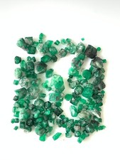 76 Carats Natural Emerald rough lot faceted grade from Swat Pakistan