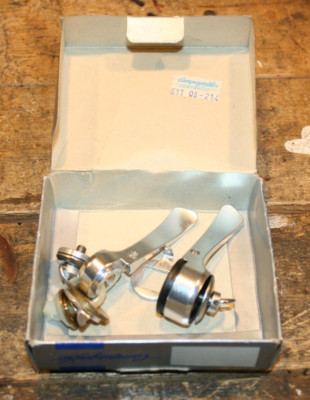 Campagnolo Veloce Index 8 speed Down Tube Shifters NOS 1990s SL-01SVL CG