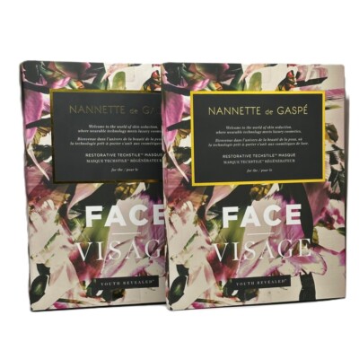 2 Pack Nannette De GaspE Youth Revealed Restorative Techstile Masque