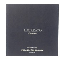 Girard Perregaux Laureato Olympico Libretto Di Garanzia Internazionale Vuoto