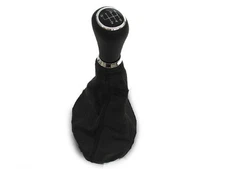  New Eurospec Illuminated VW Golf Jetta Mk2 Mk3 Black Leather 6 speed Shift Knob