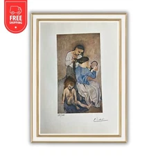 Pablo Picasso Original Signed Print , La Coiffure,1905