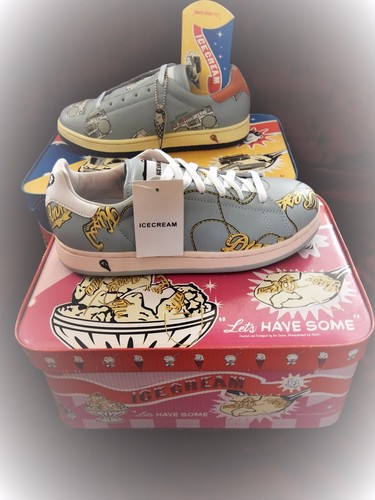 Reebok Ice Cream #BoomBoxBlue No. 751 #NameChain shoes size 7.5 #DEADSTOCK DS - Picture 3 of 12