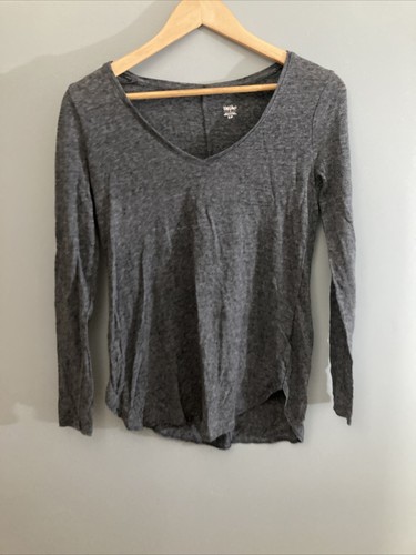 Mossimo Womens Lightweight V-Neck Shirt 