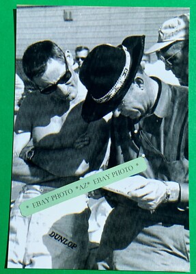 Found 4X6 PHOTO of Carroll Shelby Driver Ken Miles the Ford vs Ferrari Movie Guy