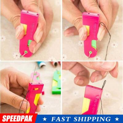 1Pcs Automatic Needle Threader Thread Guide Elderly 2025 Use D3Q7 Device T4M5