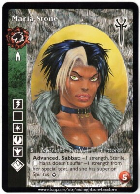 Maria Stone Advanced Ahrimanes Legacies of Blood V:TES VTES Vampire CCG