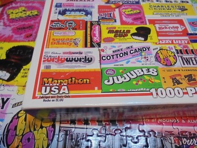White Mountain Puzzles Candy Wrappers - Puzzle De 1000 Piezas