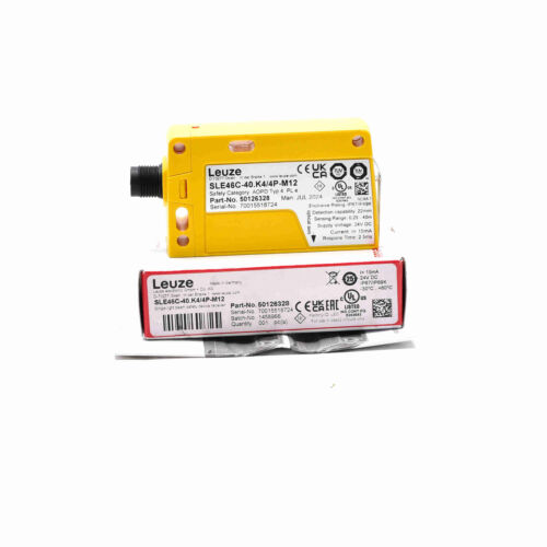 Leuze SLE46C-40.K4/4P-M12 Mehrstrahl-Sicherheitslichtschranke 50126328 -new- - Bild 2 von 4