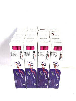 48-Pieces! Bright Pink! Overseas 2.5mm Permanent Paint Marker PMA-520