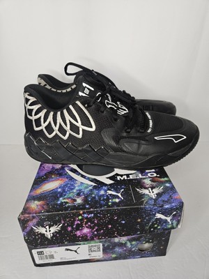 Puma MB.01 Low  Black Team White  (376941-12) Men Size 10.5 M Basketball Shoes