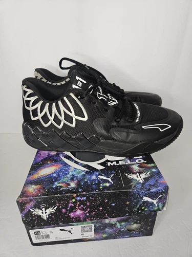 Scarpe da basket Puma MB.01 basse "Black Team White" (376941 12) da uomo taglia 10 5 M