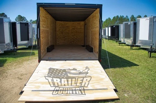 NEW 8.5x20 8.5 x 20 Enclosed Carhauler Cargo Trailer w/ Ramp - NEW 2026 - Picture 5 of 6