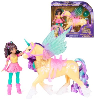 Unicorn Academy Wing Magic Ava & Leaf, Dolls & Toys, Ages 4+   Wing Magic Theme,