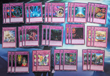 YuGiOh 38 Card Chain Burn Deck Ft Secret Barrel Just Desserts Accumlated Fortune