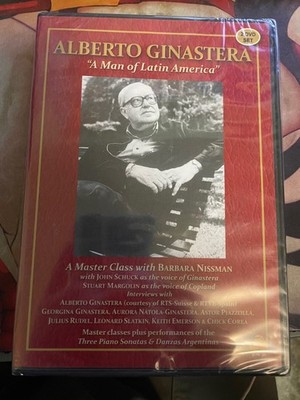 Alberto Ginastera: A Master Class with Barbara Nissman In-Depth Study 2-DVD set