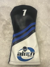 Alien Golf Driver Head Cover #1 Black/White
