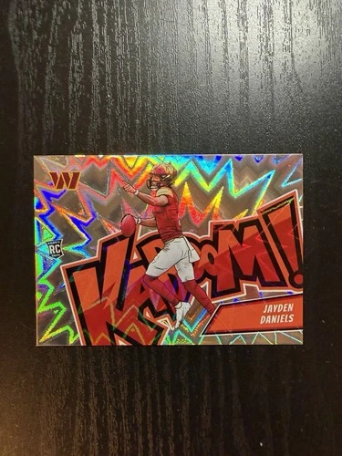 Panini 2024 Absolute Football Kaboom! Horizontal Jayden Daniels RC #7 NFL