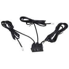 Wear Resistant Car Dashboard USB Panel Extension Suitable for Most Cars