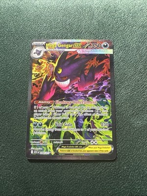 Pokemon TCG - Mega Gengar Ex 284/217 Special Illustration Rare