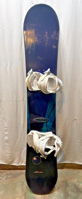 K2 Comet 159cm Twin-Tip All-Mountain Snowboard LAMAR MX15 Bindings Size Medium