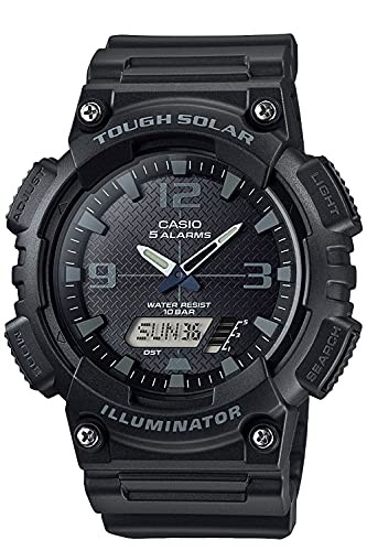 Casio AQ-S810W-1A2JH Solar Herrenuhr Analog Digital Schwarz Resin Japan Y863240-image