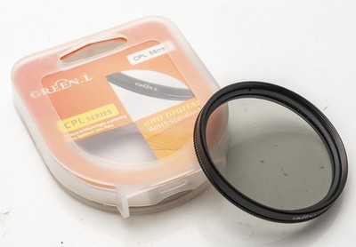 Polfilter Polarizer Green. L CPL 55mm 55 mm M55 Polarisationsfilter Filter