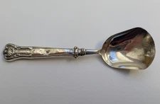 William IV Birmingham 1830 Silver Caddy Spoon By Taylor & Perry