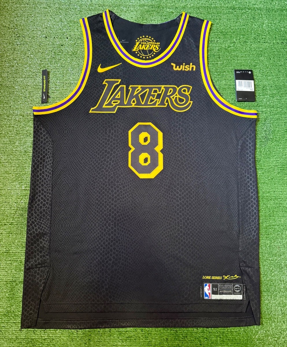 100% Authentic Kobe Bryant Nike Lakers Lore Series Black Mamba