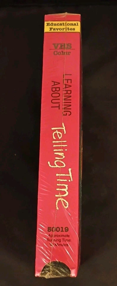 Learning About Telling Time 1987 VHS Trans-Atlantic Video Educational Favorites - Image 4 of 4