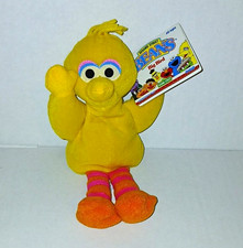 Tyco Sesame Street BEANS Big Bird Beanbag Plush Vintage 1997 MPN 34626/34641