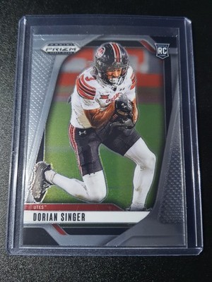 Dorian Singer - Prizm Draft Picks 2025 - Jacksonville Jaguars, Utah Utes - RC